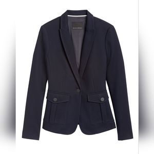 Banana Republic Women's Utility Jacket in Navy - size 6 Tall